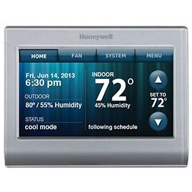 Honeywell RTH9580WF1005/W1 Smart Wi-Fi 7 Day Programmable Color Touch Thermostat, Works with Amazon...