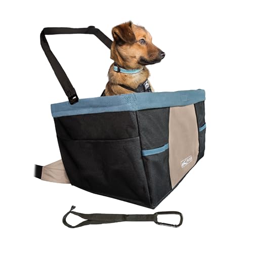 Kurgo Dog Booster Seats for Cars - Pet Car Seats for Small Dogs and Puppies Weighing Under 30 lbs -...