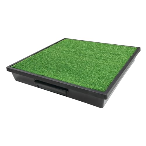 PetSafe Pet Loo Indoor Pet Toilet, Portable Dog Potty Station, Grass Pad Tray of Synthetic Grass...