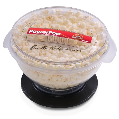 Presto 04830 PowerPop Microwave Multi-Popper, Black