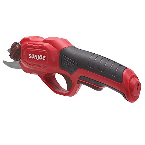 Sun Joe PJ3600C-RED Sun Joe Cordless Rechargeable Power Pruner, Red