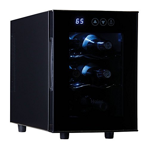 Haier HVTEC06ABS Wine & Beverage Center, Small, Black