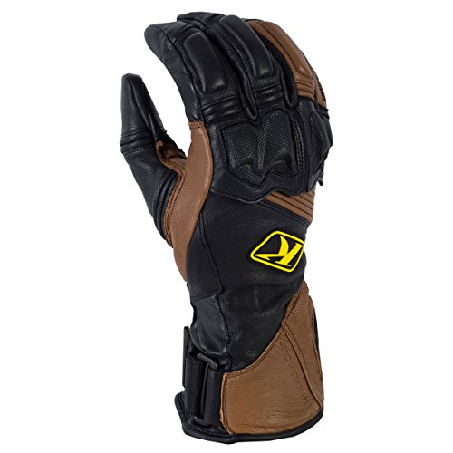 Klim Adventure Men's Dirt Bike Motorcycle Long Gloves - Brown/X-Large