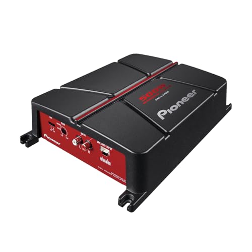 Pioneer GM-A3702 2-Channel Class A/B Car Amplifier – 500 Watts Maximum Power Output, 60 Watts RSM,...