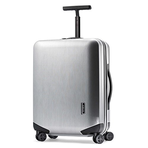 Samsonite Inova Hardside Luggage with Spinner Wheels, Metallic Silver, Carry-On 20-Inch