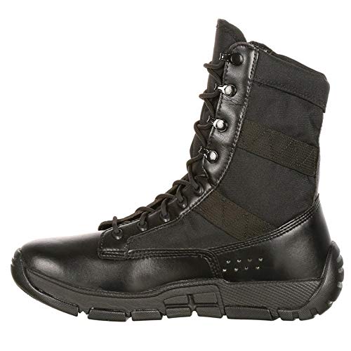 Rocky mens Ry008 Military and Tactical Boot, Black, 11.5 Wide US