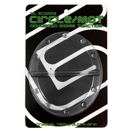 New Grayne Circle Snowboard Stomp Pad with Scraper Clear Superior Grip
