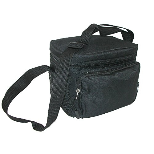 Everest Cooler Lunch Bag, Black, One Size