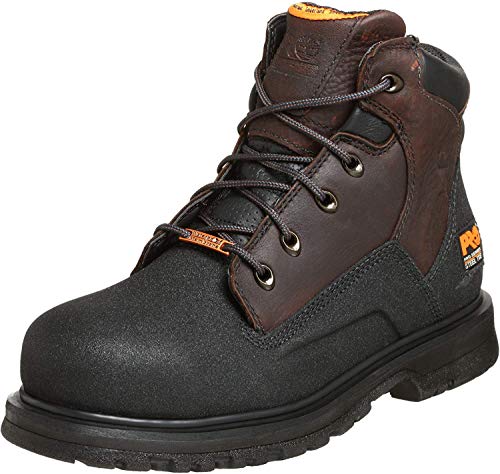 Timberland PRO Men's 47001 Power Welt Waterproof 6' Steel-Toe Boot,Brown/Brown,10 W