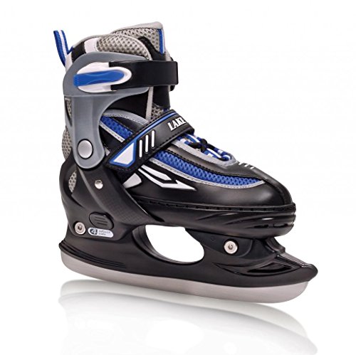 Lake Placid Metro Boy's Adjustable Figure Ice Skate (Large (6-9))