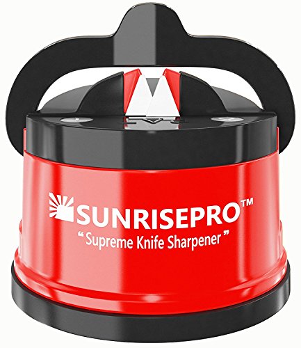 SunrisePro Supreme Knife Sharpener | afilador de cuchillos for all Blade Types | Razor Sharp...