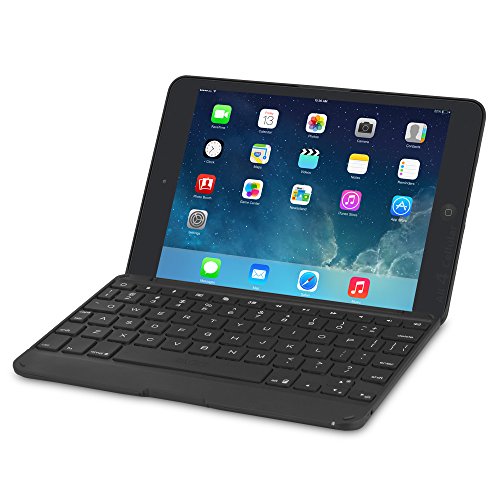 ZAGG Cover Case with Backlit Bluetooth Keyboard for Apple iPad mini-Black (ZKMHCBKLIT103)