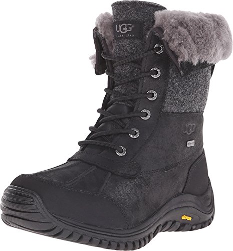 UGG Womens Adirondack Boot II Wool Black Winter Boot