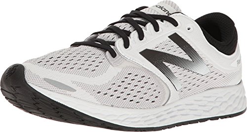 New Balance Men's Fresh Foam Zante V3 Running Shoe, White/Black, 9 D US