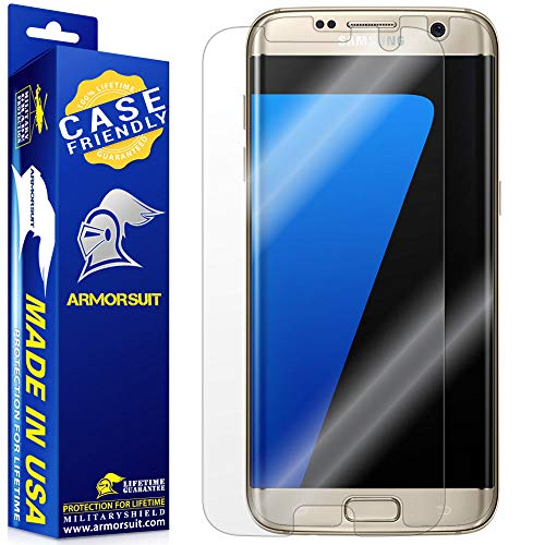 ARMORSUIT 2 Pack Screen Protector Designed for Samsung Galaxy S7 Edge (5.5 Inch) Case Friendly...