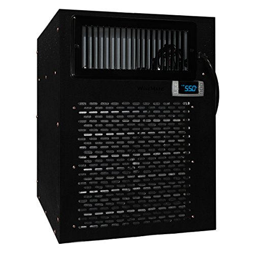 Vinotemp WM-3500HZD Wine-Mate Self-Contained Cellar Cooling System, Black