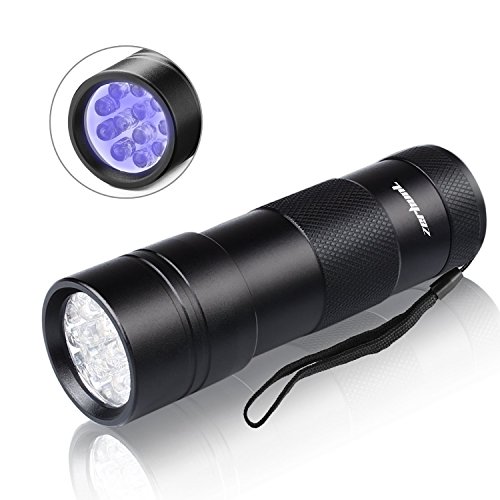 UV Detect UV Flashlight - Best LED Ultra Violet Blacklight for Pet Stains - Cat Stain Detector, Dog...