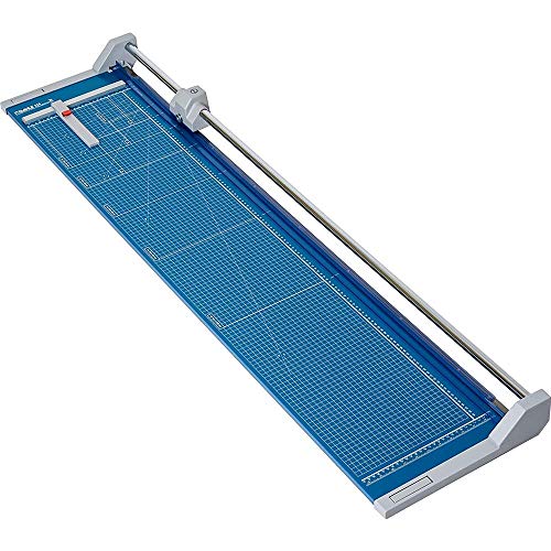Dahle 558 Professional Rolling Trimmer, 51-1/8' Cut Length, 12 Sheet Capacity, Self-Sharpening,...