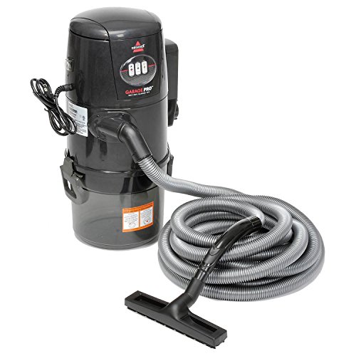 BISSELL Garage Pro Wall-Mounted Wet Dry Car Vacuum/Blower With Auto Tool Kit, 18P03, Stealth...