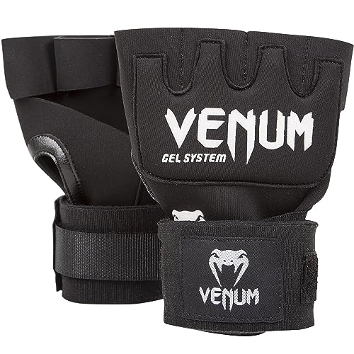 Venum 'Kontact' Gel Glove Wraps, Black
