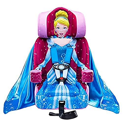 KidsEmbrace Disney Pink Cinderella 2-in-1 Forward-Facing Car Seat Latch | 5-Point Harness 26.5-65lbs...