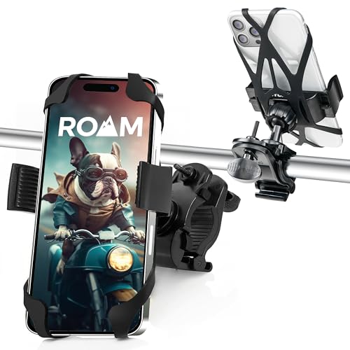 Roam Bike Phone Holder - Bike Phone Mount for Bicycles, Motorcycles, E-Bikes - 360° Rotation with...