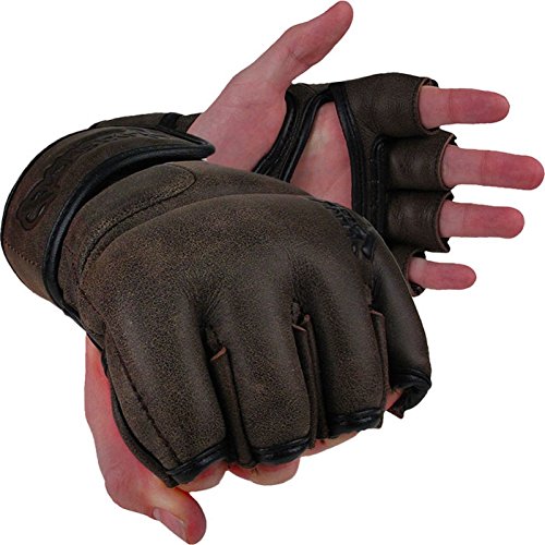 Hayabusa Kanpeki Elite 2.0 MMA Gloves, 4-Ounce/Medium, Brown