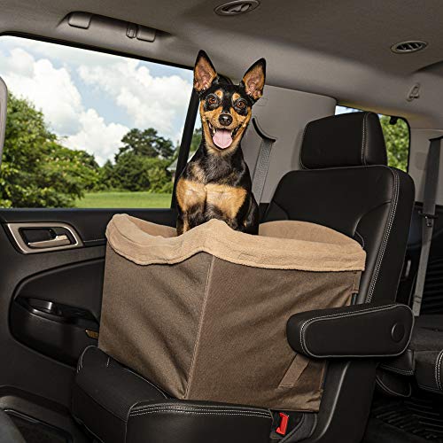 PetSafe Happy Ride Dog Safety Seat - Pet Booster Seat for Cars, Trucks and SUVs - Included Seat Belt...
