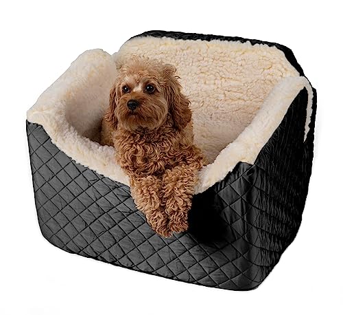 Snoozer Lookout I Car Seat - Dog Car Seats for Small Dogs, Puppy Booster Bed for Small & Medium...