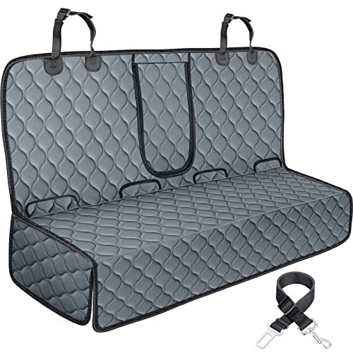 URPOWER Waterproof Dog Car Seat Cover for Back Seat - Scratch Proof & Nonslip Backing & Bench Seat...