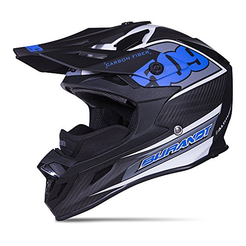 509 Altitude Carbon Fiber Chris Burandt Snowmobile Helmet - Open Face - Lightweight (X-Small to...