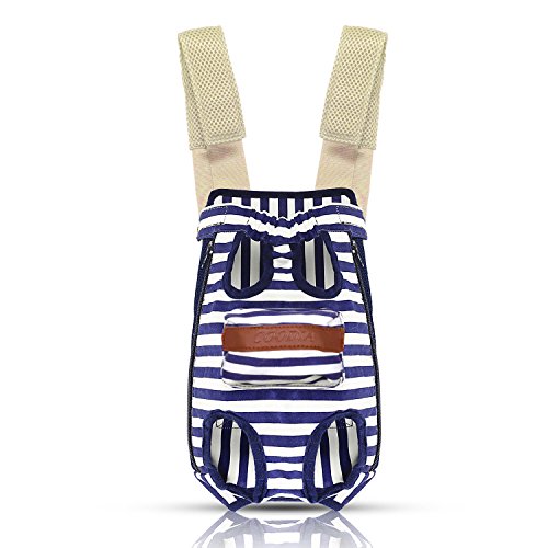 COODIA Legs Out Front Pet Dog Carrier Front Chest Backpack Pet Cat Puppy Tote Holder Bag Sling...