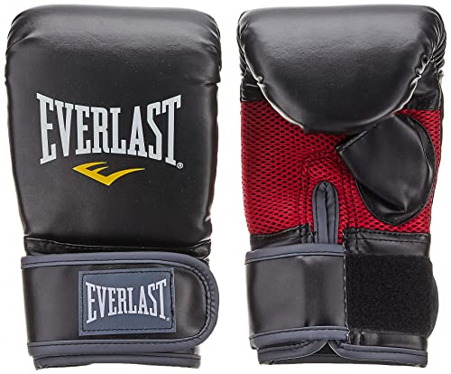 Everlast Mixed Martial Arts Heavy Bag Gloves, Black, Large/X-Large