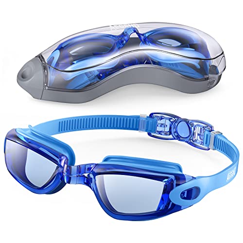 Aegend Swim Goggles, Swimming Goggles No Leaking Anti Fog UV Protection Triathlon Swim Goggles with...