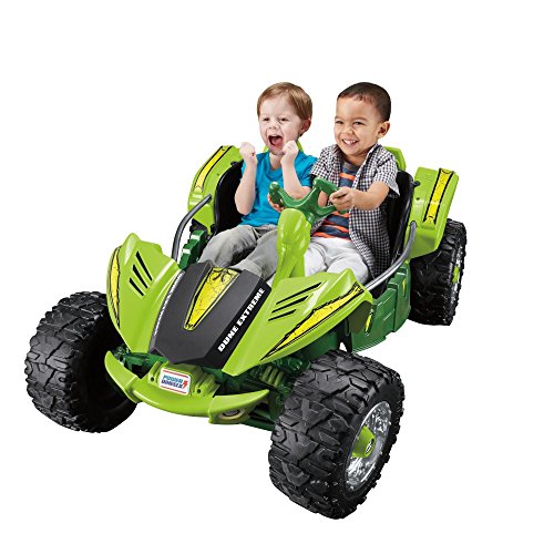 Fisher-Price Power Wheels Dune Racer Extreme 12-Volt Battery-Powered Ride-On (Green)