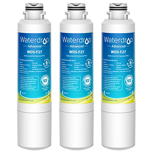 Waterdrop DA29-00020B NSF 53&42 Certified Refrigerator Water Filter, Replacement for Samsung...