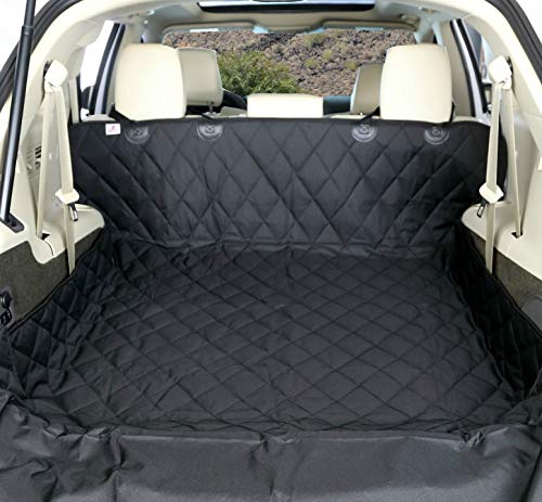 4Knines SUV Cargo Liner for Dogs – Dog Trunk Cover – Heavy-Duty, Waterproof Pet Seat Protector...
