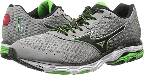 Mizuno Men's Wave Inspire 11 Running Shoe,Alloy Black,9.5 D US