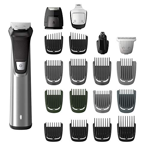 Philips Norelco Multigroomer All-in-One Trimmer Series 7000, 23 Piece Mens Grooming Kit, Trimmer for...