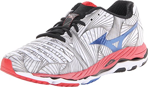 Mizuno Men's Wave Paradox Running Shoe,White,14 D US