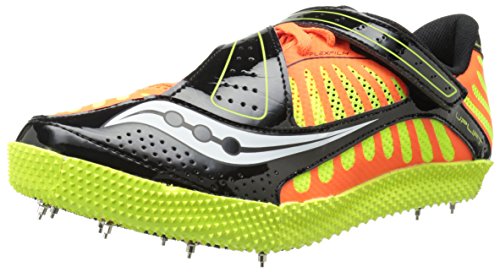 Saucony Men's Uplift HJ, Vizi Orange/Citron/Black, 9 M US