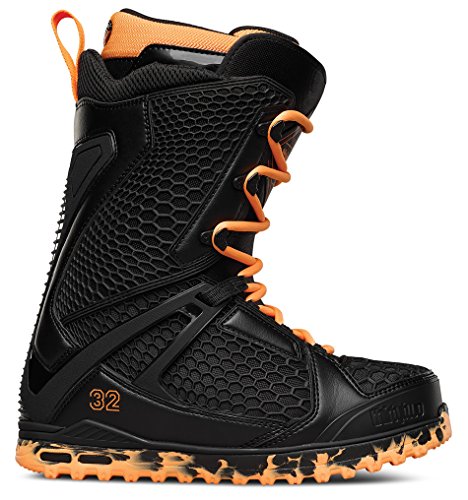 thirtytwo Team Two Stevens Snowboard Boots, Black/Orange, Size 9