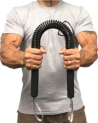 Python Power Twister Bar - Upper Body Exercise for Chest, Shoulder, Forearm, Bicep and Arm...