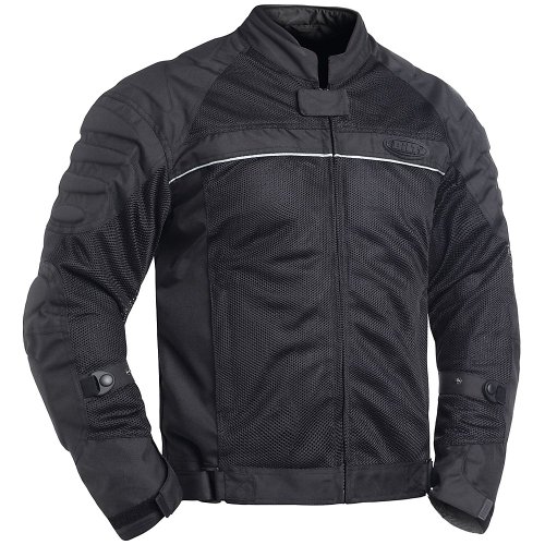 BILT Blaze Mesh Motorcycle Jacket - MD, Black