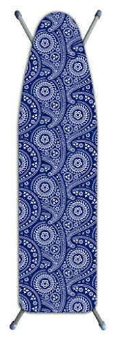 Laundry Solutions by Westex Paisley Deluxe Triple Layer Extra-Thick Ironing Board Cover & Pad, 15' x...