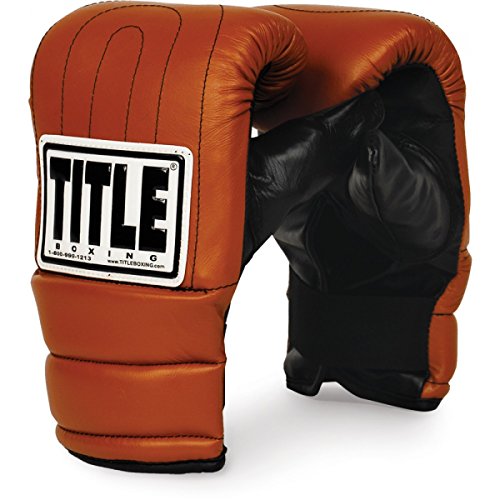 Title Boxing TITLE Old School Heavy Bag Gloves, Large