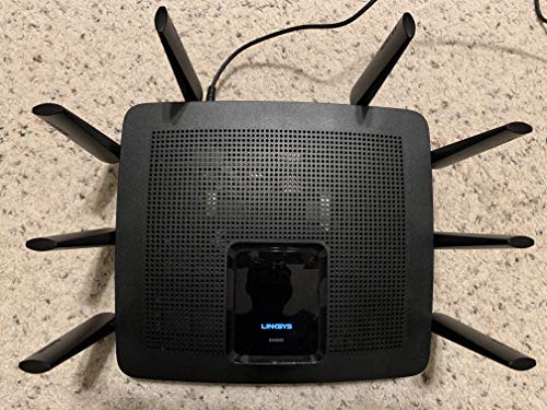 Linksys WiFi 5 Router, Tri-Band, 3,000 Sq. ft Coverage, 25+ Devices, Speeds up to (AC5400) 5.4Gbps -...