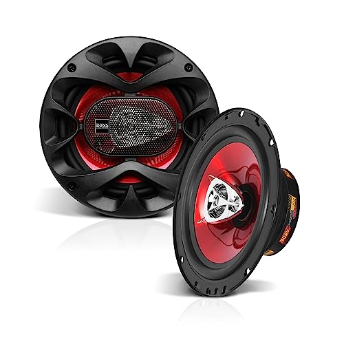 BOSS Audio Systems CH6530 Chaos Series 6.5 Inch Car Door Speakers - 300 Watts (Pair), 3 Way, Full...