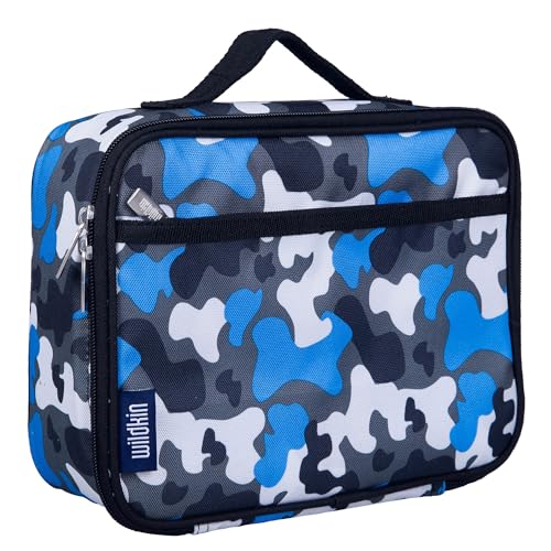 Wildkin Kids Insulated Lunch Box Bag for Boys & Girls, Reusable Kids Lunch Box is Perfect for Early...