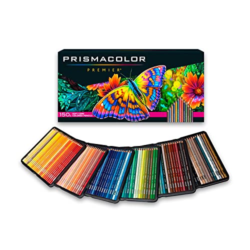 Prismacolor Premier Colored Pencils, Art Supplies for Drawing, Sketching, Adult Coloring Soft Core...